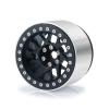 MOHERO Aluminum 2.2" RC Beadlock Wheels Rims 45mm 4pcs for 1/10 Axial SCX10 90046 TRX4 TRX6 Wraith RR10 D90 RC Crawler Car (Black) view 3