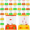 Lewtemi 60 Pcs Water Ring Toss Handheld Game Bulk Retro Pastime Games Handheld Toys Party Favor Basketball Fun Gifts, Without Water(Classic) view 1