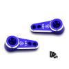 TREAL FCX24 Servo Horn 15T, Aluminum 7075 Servo Arm (2P) Compatible with EMAX Servo for FMS 1/24 FCX24 (Blue) view 2