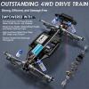 HAIBOXING 1/12 Scale Brushless RC Cars 903A, 4X4 Off-Road RC Monster Truck with Fast Remote Control of 55KM/H Top Speed, Hobby Grade RTR RC Vehicles All Terrain for Adults, Boys view 3