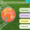 Dilabnba Kids Mini Soccer Balls, 3PCS Toddlers Football Toys, Soft Sport Indoor Outdoor Ball for Girls Boys 3-8 Years Old with Pump, Parties and Operation Christmas Child Shoebox view 2