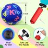Dilabnba Kids Mini Soccer Balls, 3PCS Toddlers Football Toys, Soft Sport Indoor Outdoor Ball for Girls Boys 3-8 Years Old with Pump, Parties and Operation Christmas Child Shoebox view 3