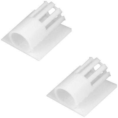 ZHIPAIJI 1 Pair 131/716/ 8520/1020 Motor Hollow Cup Brush Motor Seat Fixed Cover Mount for 2 Channel Airplane Drone (Color : White for 716 Motor)