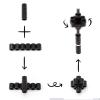 Magnetic Fidget Pen with 13 Rings - Decompression Magnet Pen, Creative Writing Toy, Stress Relief Gift (Black) view 3