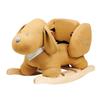 Nattou Rocking Horse Animal for Children, Dog Charlie, 10-36 Months, 65 x 35 x 46 cm, Grey, 388115 view 1