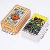 Jayiaine Tarot Card Deck Classic Set with The Guide Future 78 Tarot Cards, The Game Beginner and Professional Player for Holiday Family Party Playing Card Board Game Gifts,Gold view 3