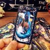 Jayiaine Tarot Card Deck Classic Set with The Guide Future 78 Tarot Cards, The Game Beginner and Professional Player for Holiday Family Party Playing Card Board Game Gifts,Blue view 2