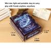 Jayiaine Tarot Card Deck Classic Set with The Guide Future 78 Tarot Cards, The Game Beginner and Professional Player for Holiday Family Party Playing Card Board Game Gifts,Blue view 3