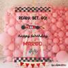 Personalized Ready Set Go! Race Car Happy Birthday Welcome Sign - Customized Red Car Birthday Celebration Decor - Custom Racing Car Theme Birthday Party Sign (PVC Board) view 2