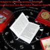 Jayiaine Tarot Card Deck Portable Classic Set with The Guide Future 78 Tarot Cards, Game Beginner and Professional Player for Holiday Family Party Playing Card Board Game Gifts,Red view 3