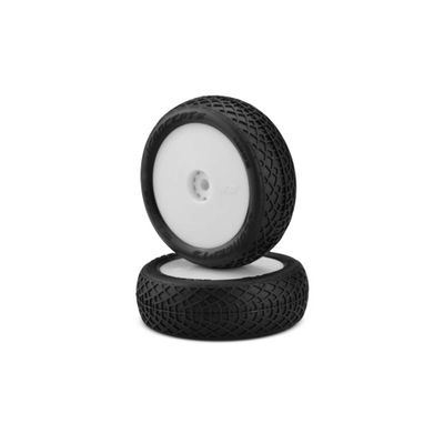 JConcepts Inc. Ellipse Tire Green Compound FR White Wheel 2 JCO40021211
