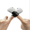 AQKILO Boxing Gloves Mini Finger Puppets, Knock Out Your Stress! Weird Stuff Random White Elephant Gifts, White - 2Pcs view 1
