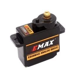 EMX-SV-0275 ES08MA II 12g Mini Metal Gear Analog Servo for RC Robotics Plane Wing Car Radio Control Vehicles (1pc)