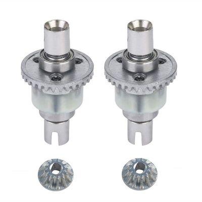 Greendhat 2 Set Metal Differential with Bevel Gear PX9300-07A for PXtoys Enoze 9300 9301 9302 9303 9304 1/18 RC Car Spare Parts ( Color : As Shown )