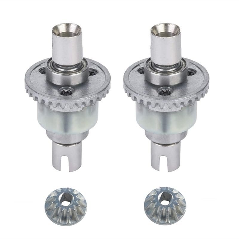 Greendhat 2 Set Metal Differential with Bevel Gear PX9300-07A for PXtoys Enoze 9300 9301 9302 9303 9304 1/18 RC Car Spare Parts ( Color : As Shown )