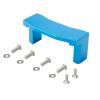 HOBOHY TT02 Aluminum Servo Mount for Tamiya 1/10 RC Car TT-02 54977 Chassis Upgrades Replace PartsBlue view 1