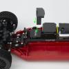 HOBOHY TT02 Aluminum Servo Mount for Tamiya 1/10 RC Car TT-02 54977 Chassis Upgrades Replace PartsBlue view 4