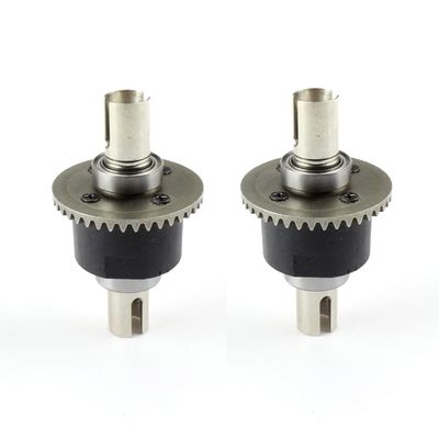 Viupolsor 2Pcs Metal Differential 104001-1930 for 104001 1/10 RC Car Spare Parts Upgrade Accessories