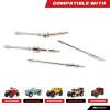 RCAWD 40Cr-Mo Steel Front Rear CVD Drive Shaft 4.5mm Extended for Bigger Wheels on 1/24 Axial SCX24 Wrangler Bronco Gladiator C10 Deadbolt Upgrade Parts view 2