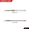 RCAWD 40Cr-Mo Steel Front Rear CVD Drive Shaft 4.5mm Extended for Bigger Wheels on 1/24 Axial SCX24 Wrangler Bronco Gladiator C10 Deadbolt Upgrade Parts view 3