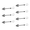 TOYANDONA 21pcs Mini Street Light Adornment Decor for Landscape Vivid Color Miniature Lamps for Home Desktop Table Decoration view 2