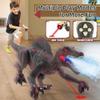 Mini Tudou Remote Control Dinosaur Toys for Kids,Light Tracing RC Jurassic Spinosaurus Toys w/Auto Spray and Realistic Light & Roaring,Walking Robot Dinosaur Toy for Boys Girls 3-5 5-7 8-12 view 4