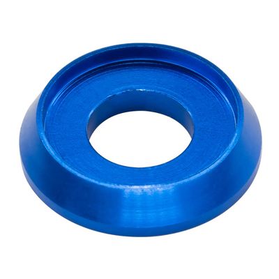 [60PCS] M5 Counterbore Washers, Anodized Aluminum Alloy, Head Washers Gaskets Cup Shim for Screw RC/FPV/PC/Drone/Toys/Mechanical Accessories Parts, Blue Color