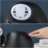 CheeseandU 1Pc Cartoon No Face Man Coin Bank Kids Coin Bank Cute Anime Latex Ligurine Large Capacity Money Banks with Opening Best Christmas Birthday for Kids Boys Girls Home Decoration Blue view 4