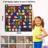 PENGFULL Felt Learning Letters Numbers Pieces,75 Felt Board Pieces for Felt Flannel Board,Alphabet ABC for Toddlers for Kindergarten,Preschool,Toddlers view 4