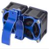 DKKY RC Motor Cooling Fan Heatsink 21000 RPM with 47-51mm Adjustable Mount for 1717 4985 Motors ARRMA Infraction Felony Limitless and Axial, Blue view 4