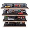 kivcmds 1/64 Scale Diecast Model Car Display Case for Hot Wheels Matchbox Nascar Diorama Garage Scene Parking Lot,Truck Toy Cars Storage view 1