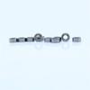 AXWERB Professional R144ZZ R144 ZZ Bearing ABEC-1 (10PCS) Miniature Ball Bearings for RC Models 1/8" x1/4" x7/64 inch view 1