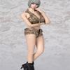 1/6 Scale Female Clothes,Female Camo Vest Shorts Clothing for 12inch PH TBL JO Action Figure Body Doll (B) view 4