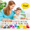 PENGFULL Felt Learning Numbers,44 Felt Flannel Board Pieces,Math Addition and Subtraction Colors Learning for Kindergarten,Preschool,Toddlers view 4