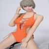 1/6 Scale Female Clothes,Female Orange Bodysuit Jumpsuit Clothing for 12inch PH TBL JO Action Figure Body Doll (E) view 2
