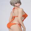 1/6 Scale Female Clothes,Female Orange Bodysuit Jumpsuit Clothing for 12inch PH TBL JO Action Figure Body Doll (E) view 4