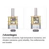 MECCANIXITY Micro Speed Reduction Gear Motor, DC 3V 75RPM with Full Metal Gearbox for DIY RC Aircraft, Model Car view 4