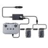 Hanatora LCD Battery Car Charger for DJI Air 2S,Mavic Air 2 Drone, Charge (2xUSB + 1 x Battery),12v Rapid Charging Hub Accessories view 1