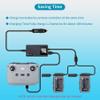Hanatora LCD Battery Car Charger for DJI Air 2S,Mavic Air 2 Drone, Charge (2xUSB + 1 x Battery),12v Rapid Charging Hub Accessories view 2