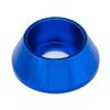 [60PCS] M5 Cone Cup Counterbore Washers, Anodized Aluminum Alloy, Head Washers Gaskets Cup Shim for Screw RC/FPV/PC/Drone/Mechanical Accessories Model Parts, Blue Color view 1