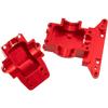 1Set Vgoohobby Aluminum Alloy Differential Housing Bulkhead Diff Case # 7530 Compatible with Traxxas LaTrax Teton Desert Prerunner Rally SST 1/18 4WD RC Car (Red) view 3