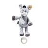 Steiff 242496 Dinkie Donkey Music Box, 26 cm, Grey Blue view 1