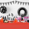 Cindeer 30 Pcs Checkered Racing Car Party Decorations Checked Race Flag Tablecloth Mini Traffic Cones Racing Pennant Banner Decor for Race Track Running Mat Tire Tube(Red Tablecloth) view 4
