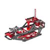 MICROHELI Aluminum/Carbon Fiber Main Frame (RED) - Blade Infusion 180 view 1