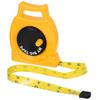 Measuring Tape, Easy to Read Body Tape, Retractable Tape Measure for Construction - Educational Learning - Back to School (Yellow) view 1