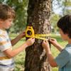 Measuring Tape, Easy to Read Body Tape, Retractable Tape Measure for Construction - Educational Learning - Back to School (Yellow) view 2