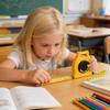Measuring Tape, Easy to Read Body Tape, Retractable Tape Measure for Construction - Educational Learning - Back to School (Yellow) view 4