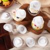 20Pcs Mini Western Cowboy Hat, Plastic Cute Doll Hats, Miniature Cowboy Cowgirl Hat Party Hats for Pretend Play Dollhouse Decoration view 4