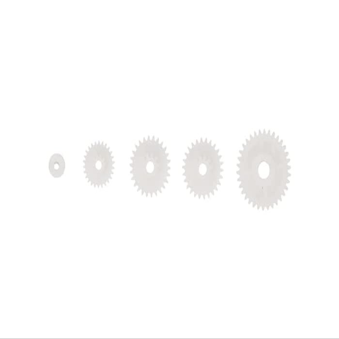FMS 1/18 RC Car Parts Accessory for 1/18 for 1:18 FJ Cruiser, K10, Land Cruiser 80, Hilux, Mogrich, Fire Horse, Cheyenne 6x6, Apache, Magnum : Plastic Gear Set