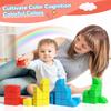 Asago Magnetic Blocks for Toddlers, 1.34 inch 36PCS Kids Building Toys, Creative Stacking Colorful Sensory Block with Magnet, Educational Construction Cubes Set for Boys Girls Kids Ages 3 4 5 6 7 Year view 2